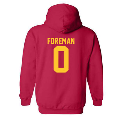 USC - NCAA Football : Korey Foreman - Hooded Sweatshirt Classic Shersey