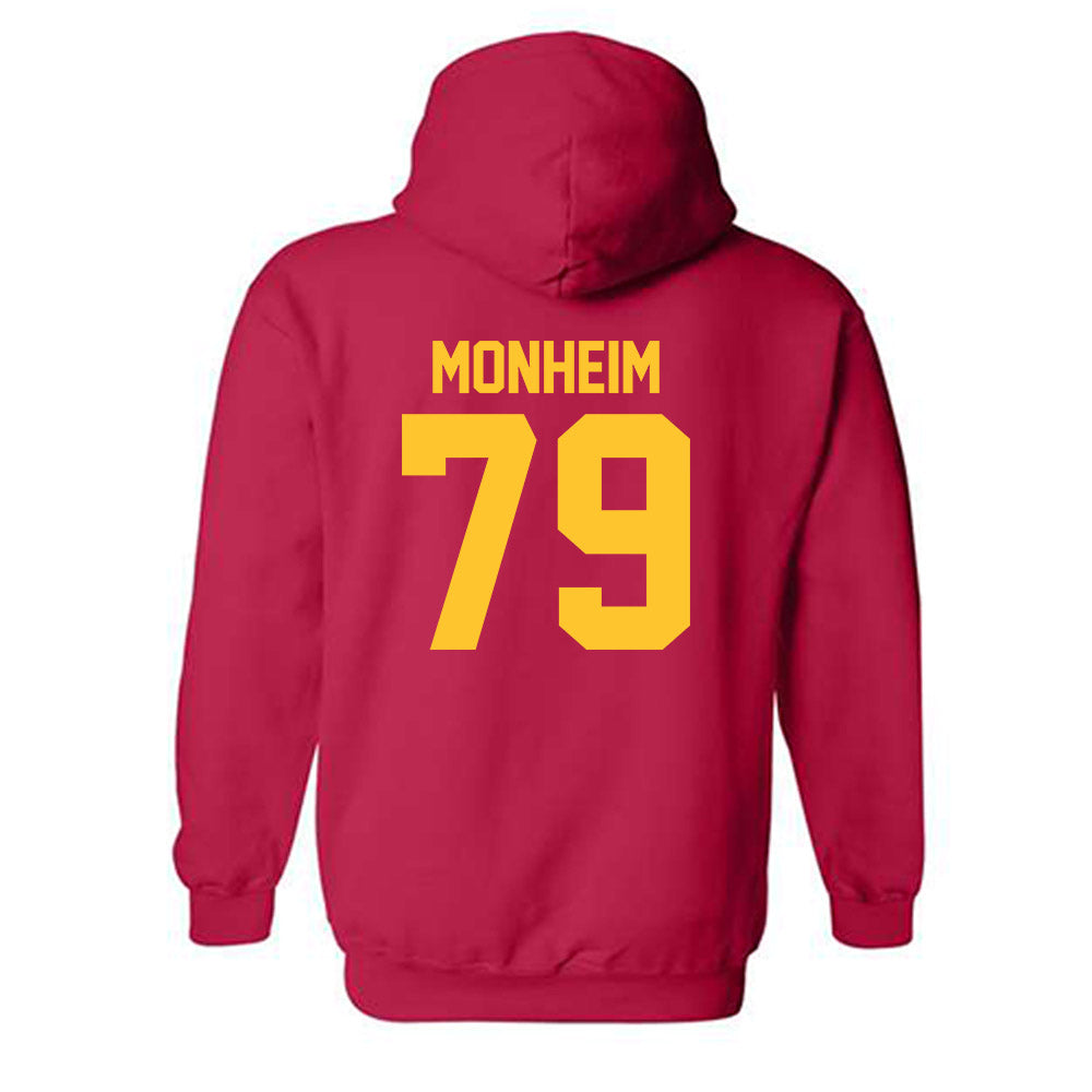 USC - NCAA Football : Jonah Monheim - Hooded Sweatshirt Classic Shersey