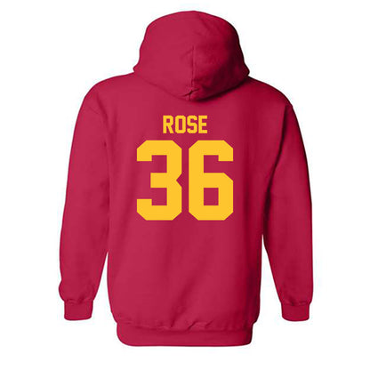 USC - NCAA Football : Will Rose - Hooded Sweatshirt Classic Shersey