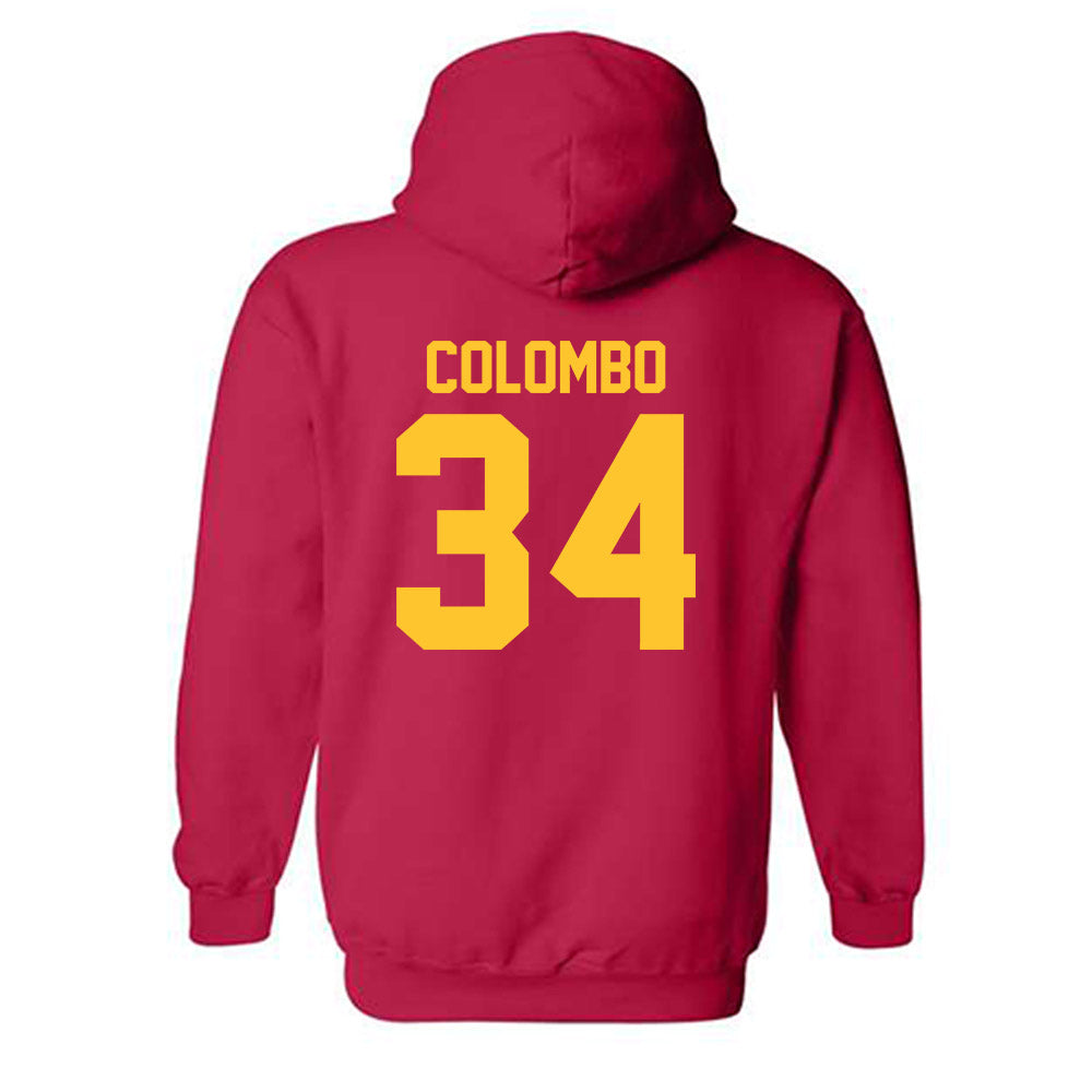 USC - NCAA Football : Matt Colombo - Hooded Sweatshirt Classic Shersey