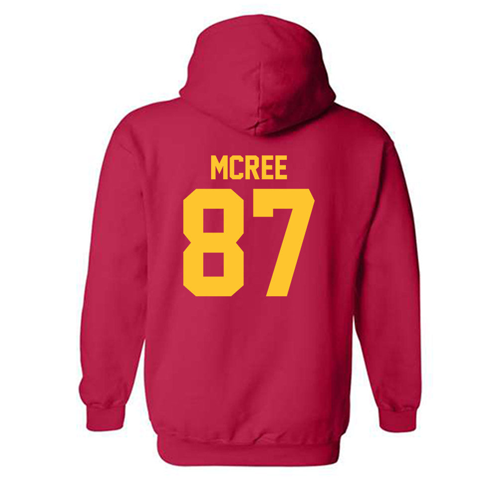 USC - NCAA Football : Lake McRee - Hooded Sweatshirt Classic Shersey