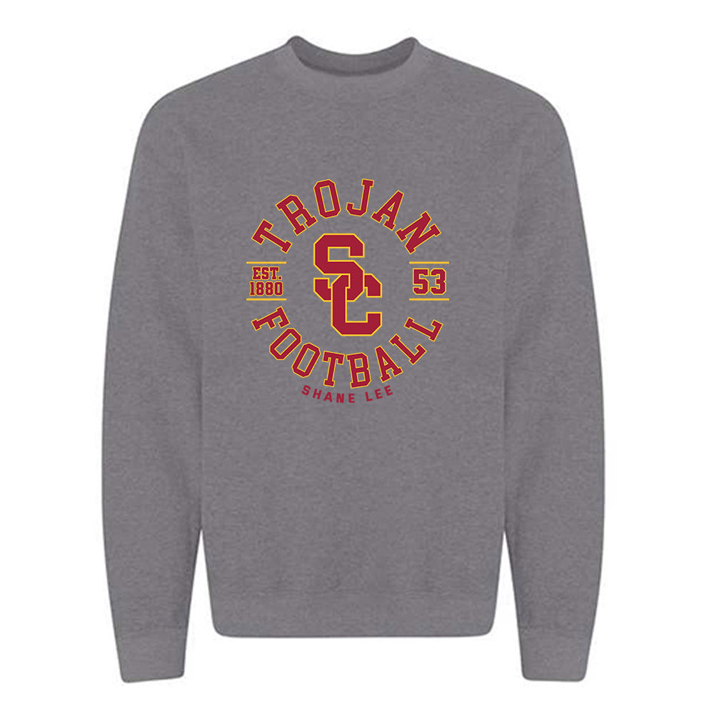 USC - NCAA Football : Shane Lee - Crewneck Sweatshirt Classic Fashion Shersey