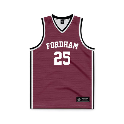 Fordham - NCAA Women's Basketball : Kaila Berry - Basketball Jersey Maroon
