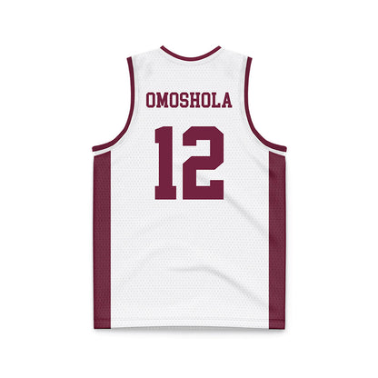 Fordham - NCAA Women's Basketball : Precious Omoshola - Basketball Jersey White