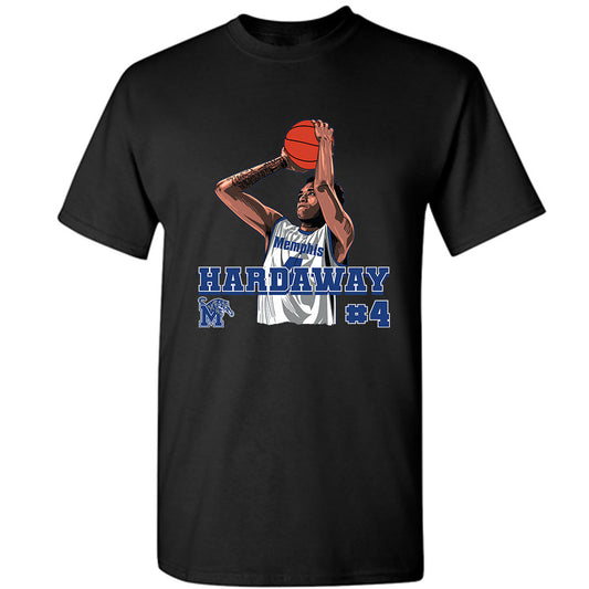 Memphis - NCAA Men's Basketball : Ashton Hardaway - T-Shirt Individual Caricature