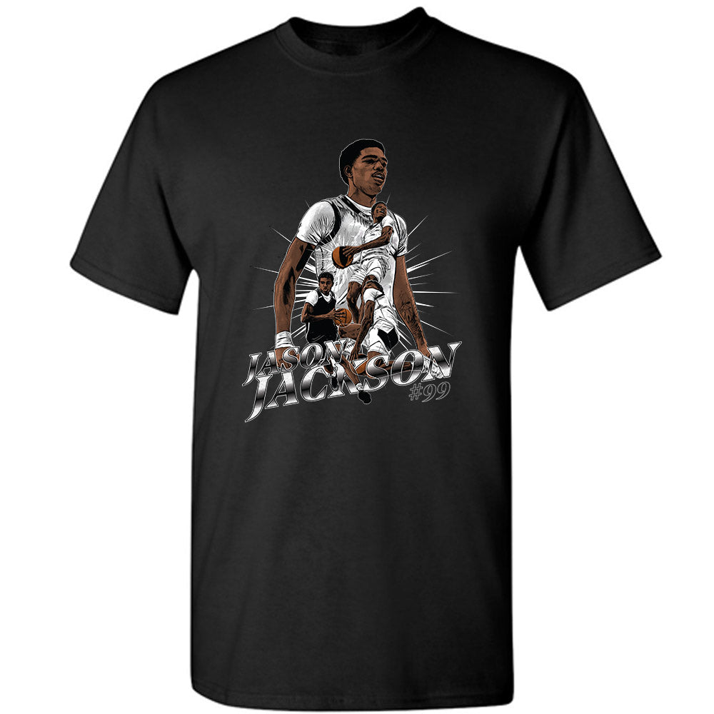 Jason Jackson - Black Individual Caricature T-shirt – Athlete's Thread