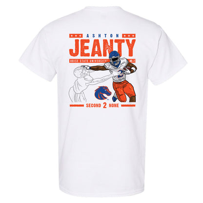Boise State - NCAA Football : Ashton Jeanty - T-Shirt Player Illustration