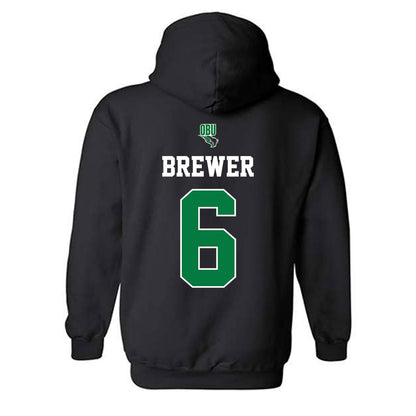 OKBU - NCAA Baseball : Jordan Brewer - Hooded Sweatshirt Classic Shersey