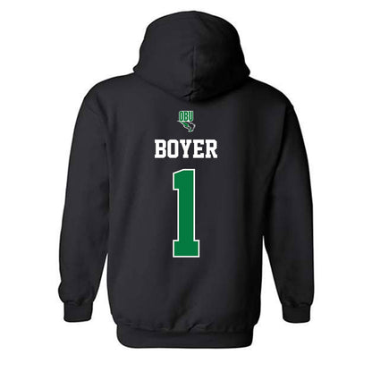 OKBU - NCAA Women's Volleyball : Emily Boyer - Hooded Sweatshirt Classic Shersey