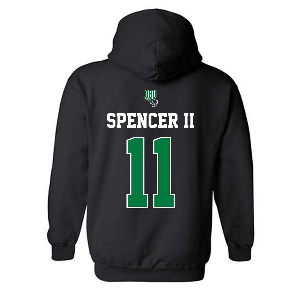 OKBU - NCAA Football : Brandon Spencer II - Hooded Sweatshirt Classic Shersey