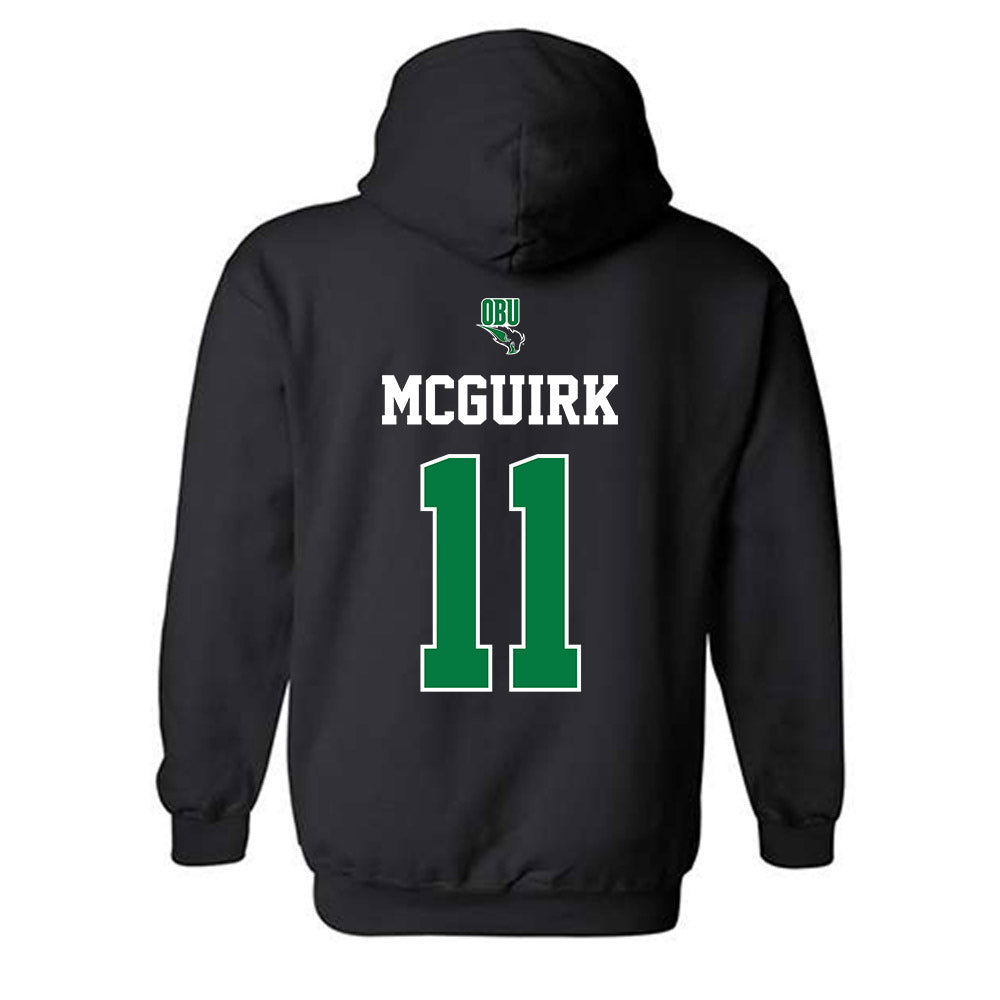 OKBU - NCAA Men's Basketball : Riley McGuirk - Hooded Sweatshirt Classic Shersey