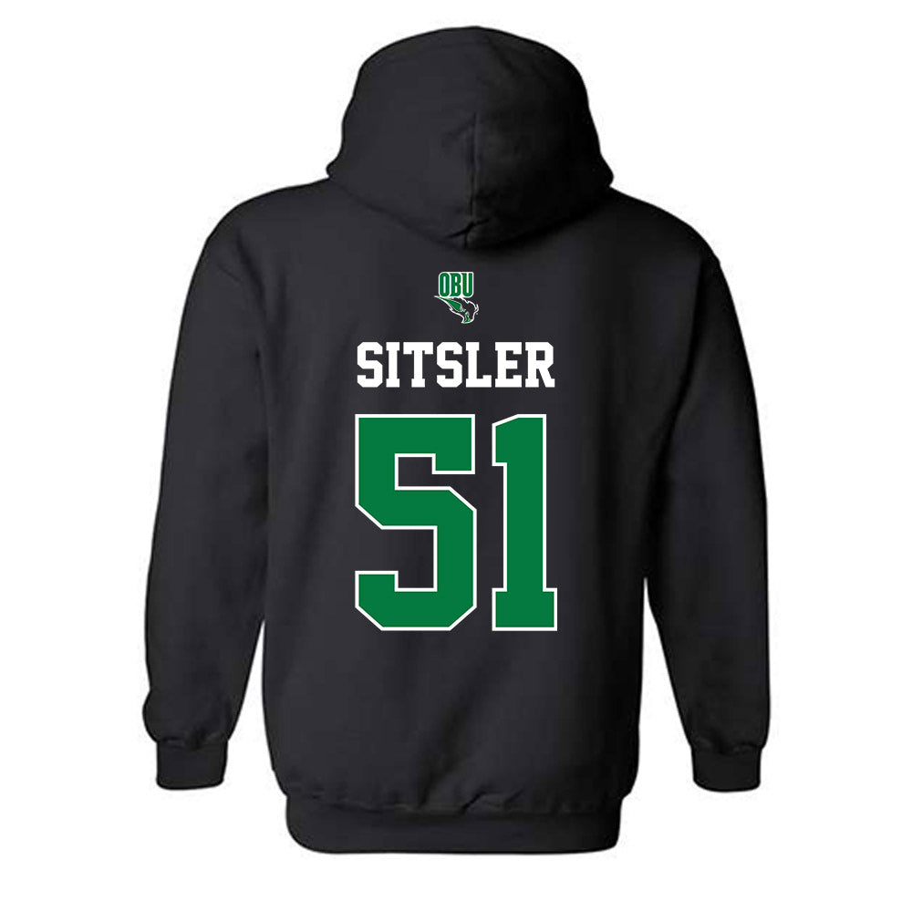 OKBU - NCAA Football : Jacob Sitsler - Hooded Sweatshirt Classic Shersey