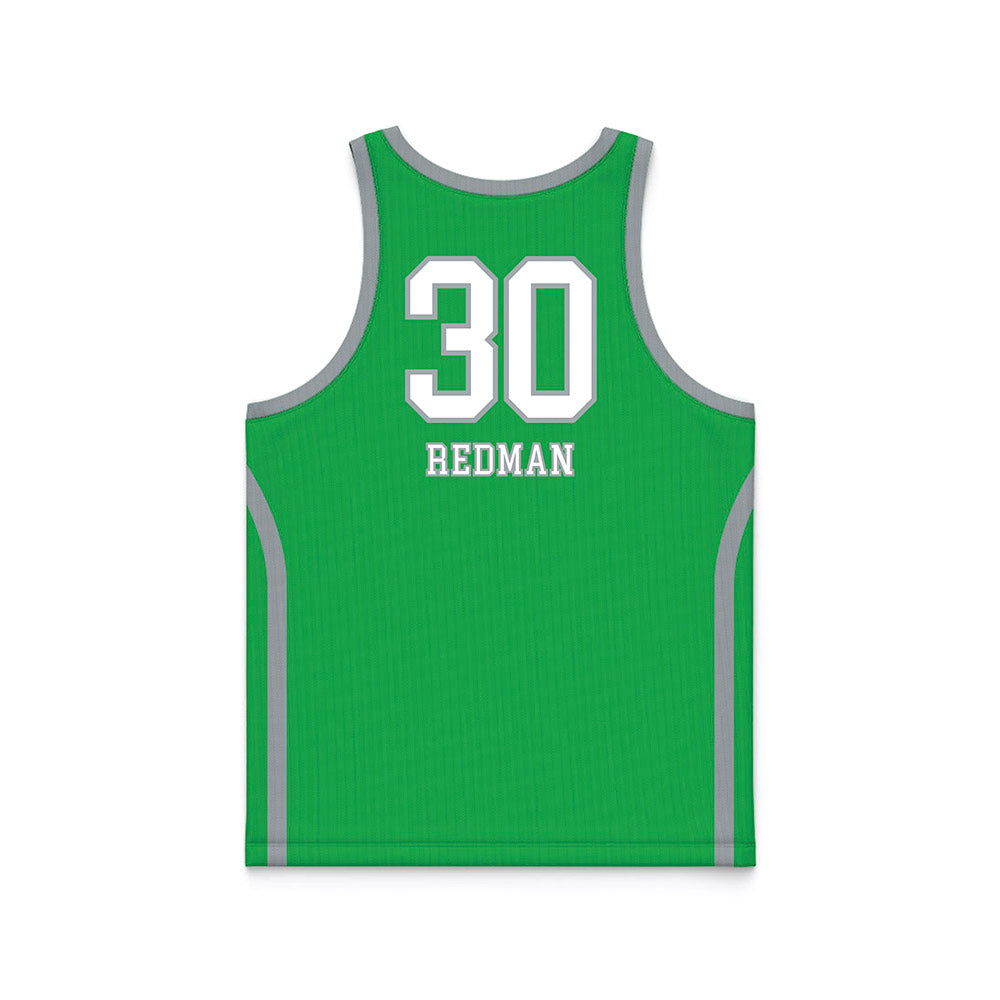 Marshall - NCAA Women's Basketball : Aarionna Redman - Green Basketball Jersey