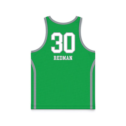 Marshall - NCAA Women's Basketball : Aarionna Redman - Green Basketball Jersey