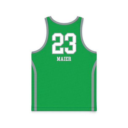 Marshall - NCAA Women's Basketball : Meredith Maier - Green Basketball Jersey