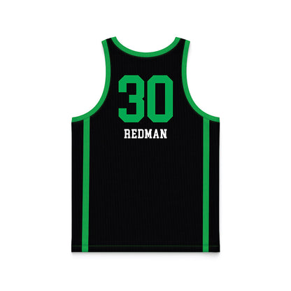 Marshall - NCAA Women's Basketball : Aarionna Redman - Black Basketball Jersey