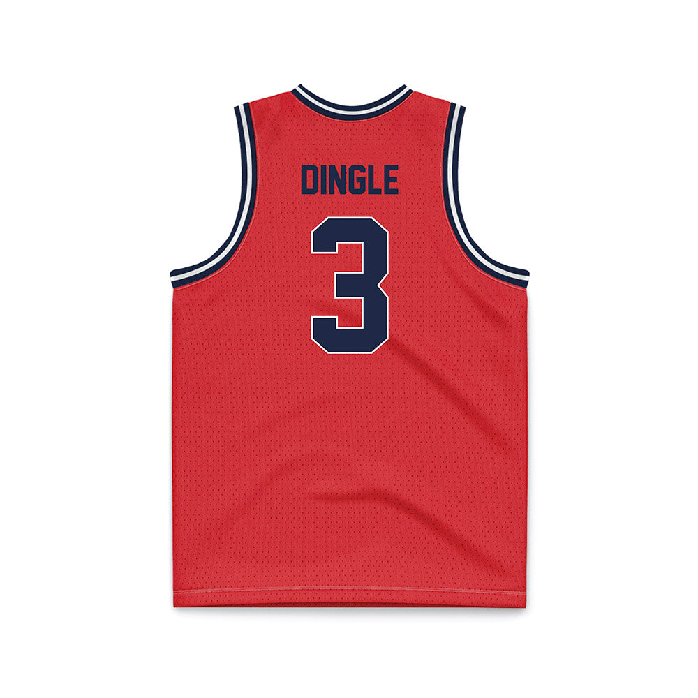 St. Johns - NCAA Men's Basketball : Jordan Dingle - Basketball Jersey Red