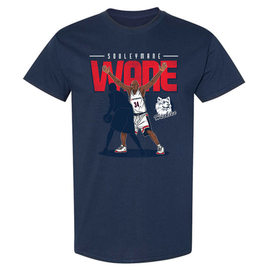 UConn - Men's Basketball Legends : Souleymane Wane - T-Shirt Individual Caricature