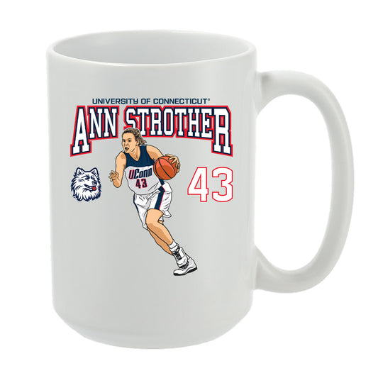 UConn - Women's Basketball Legends : Ann Strother - Individual Caricature Mug