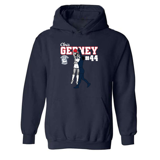 UConn - Women's Basketball Legends : Chris Gedney - Hooded Sweatshirt Individual Caricature