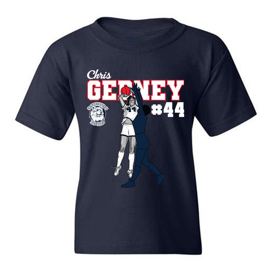 UConn - Women's Basketball Legends : Chris Gedney - Youth T-Shirt Individual Caricature