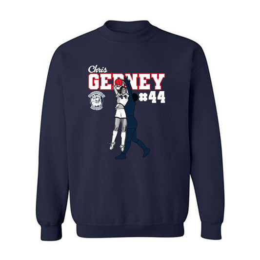 UConn - Women's Basketball Legends : Chris Gedney - Crewneck Sweatshirt Individual Caricature