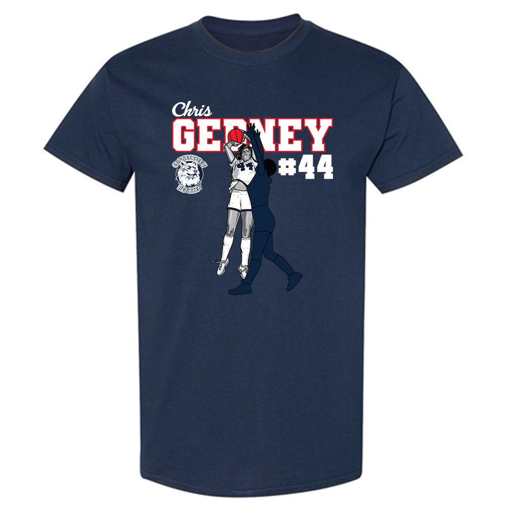 UConn - Women's Basketball Legends : Chris Gedney - T-Shirt Individual Caricature