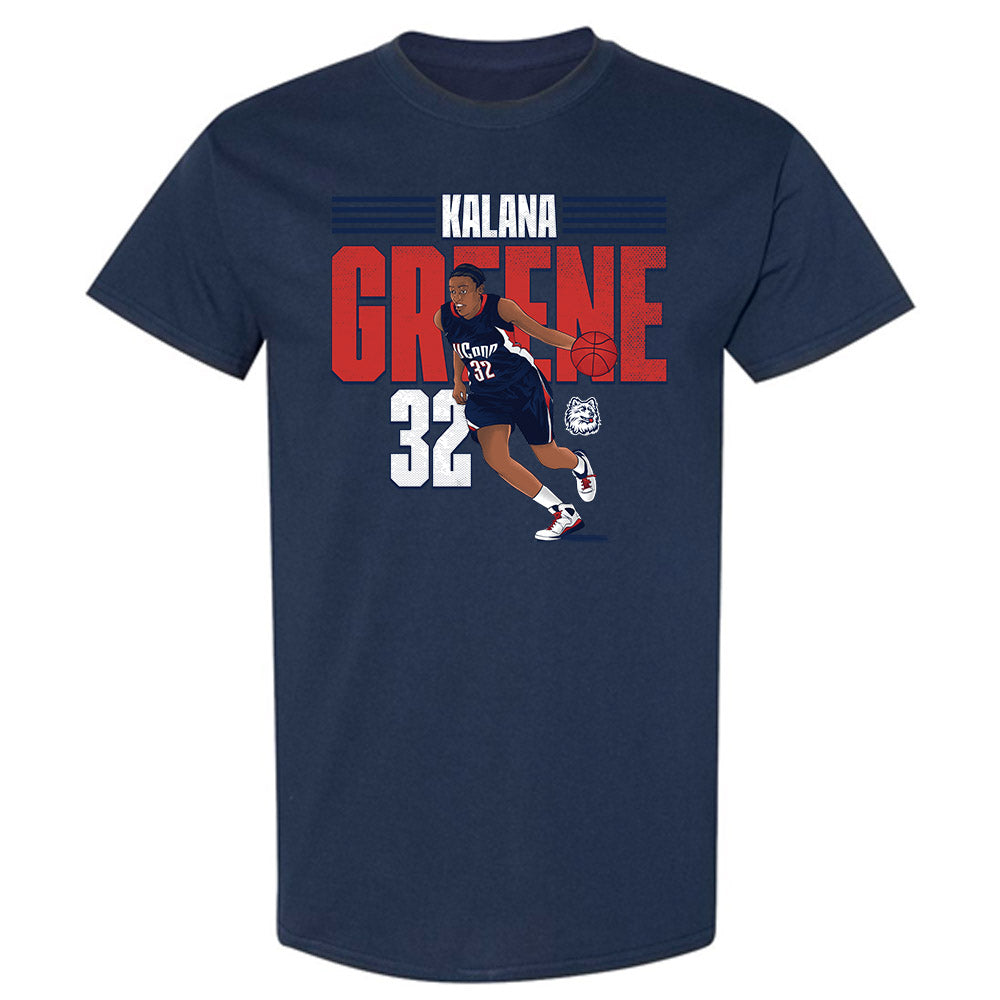 UConn - Women's Basketball Legends : Kalana Greene - T-Shirt Individual Caricature