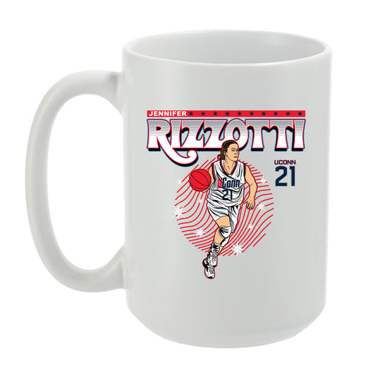 UConn - Women's Basketball Legends : Jennifer Rizzotti - Mug Individual Caricature