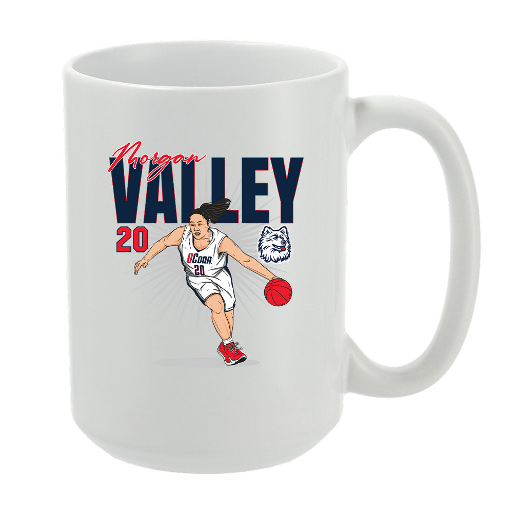 UConn - Women's Basketball Legends : Morgan Valley - Individual Caricature Mug