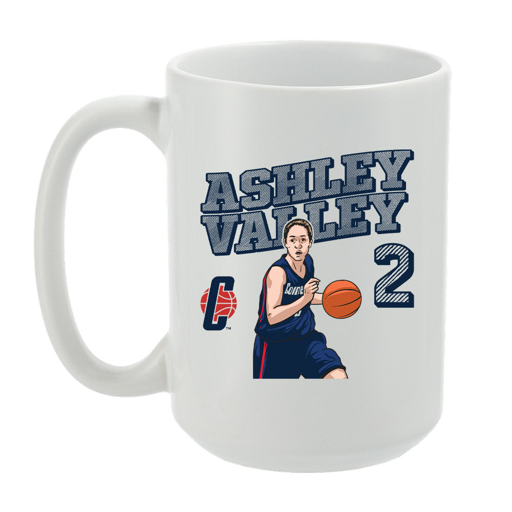 UConn - Women's Basketball Legends : Ashley Valley - none Individual Caricature