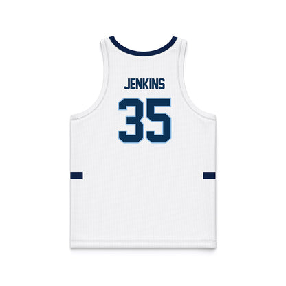 Old Dominion - NCAA Men's Basketball : Jaylen Jenkins - Basketball Jersey White