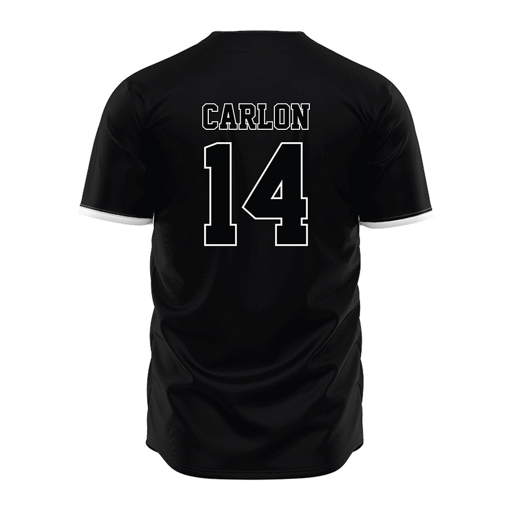 Arizona State - NCAA Baseball : Cole Carlon - Black Football Jersey