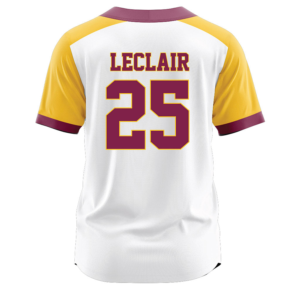Arizona State - NCAA Softball : Audrey LeClair - White Football Jersey
