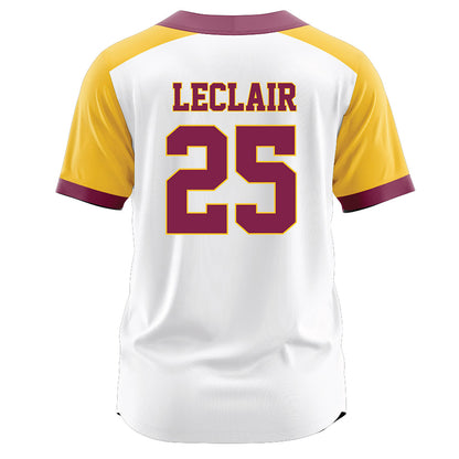 Arizona State - NCAA Softball : Audrey LeClair - White Football Jersey