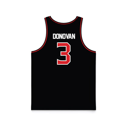 Davidson - NCAA Women's Basketball : Katie Donovan - Red Basketball Jersey