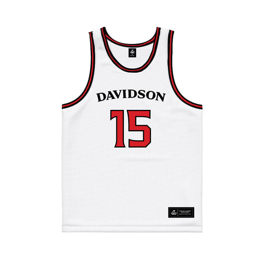 Davidson - NCAA Women's Basketball : Eliza Buerk - Replica Jersey Basketball Jersey