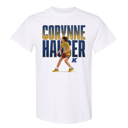 Kent State - NCAA Women's Basketball : Corynne Hauser - T-Shirt Individual Caricature