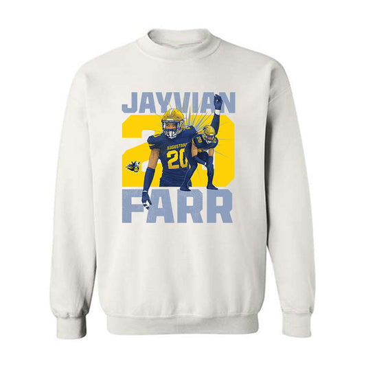 AU - NCAA Football : Jayvian Farr - Crewneck Sweatshirt Individual Caricature