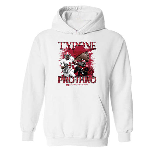 Alabama - Football Alumni : Tyrone Prothro - Hooded Sweatshirt Individual Caricature