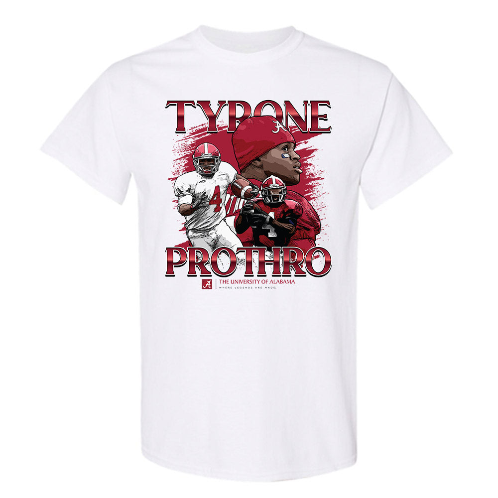 Alabama - Football Alumni : Tyrone Prothro - T-Shirt Individual Caricature