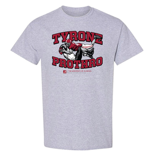 Alabama - Football Alumni : Tyrone Prothro - T-Shirt Logo Design