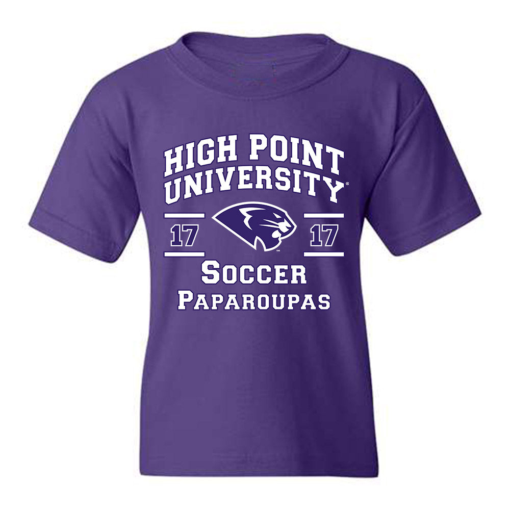 High Point - NCAA Men's Soccer : Angelo Paparoupas - Youth T-Shirt Classic Fashion Shersey