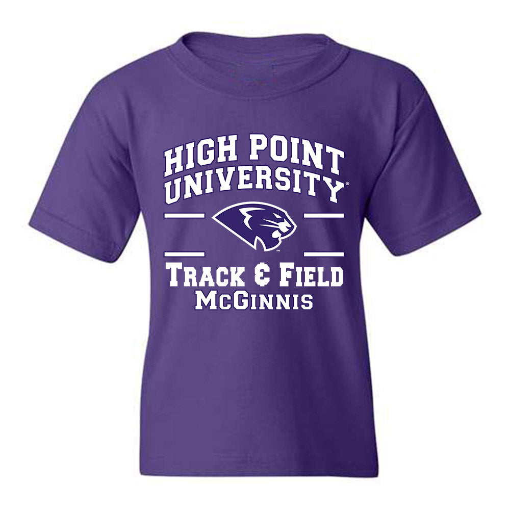 High Point - NCAA Men's Track & Field (Indoor) : Isaac McGinnis - Youth T-Shirt Classic Fashion Shersey