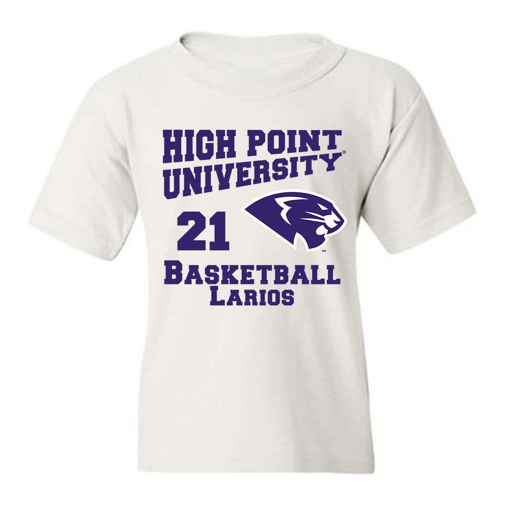 High Point - NCAA Women's Basketball : Emma Larios - Youth T-Shirt Classic Fashion Shersey