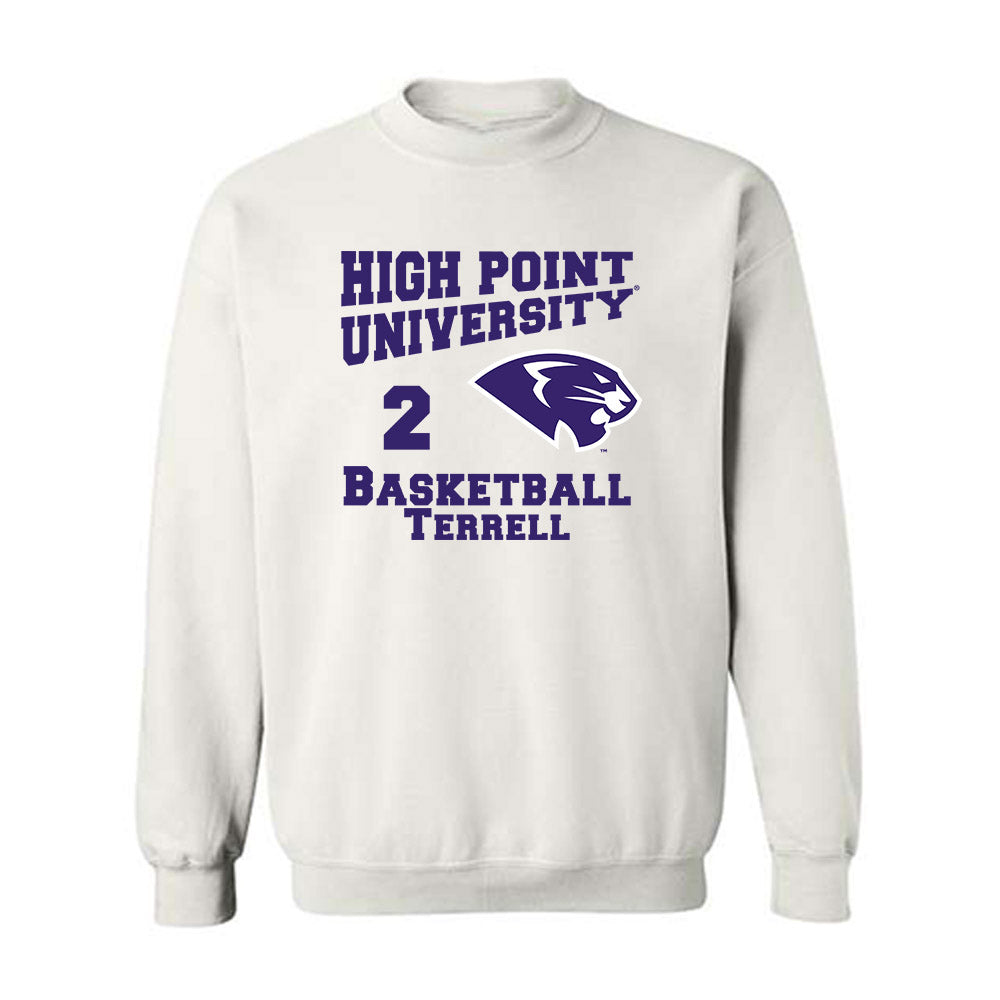 High Point - NCAA Women's Basketball : Nakyah Terrell - Crewneck Sweatshirt Classic Fashion Shersey