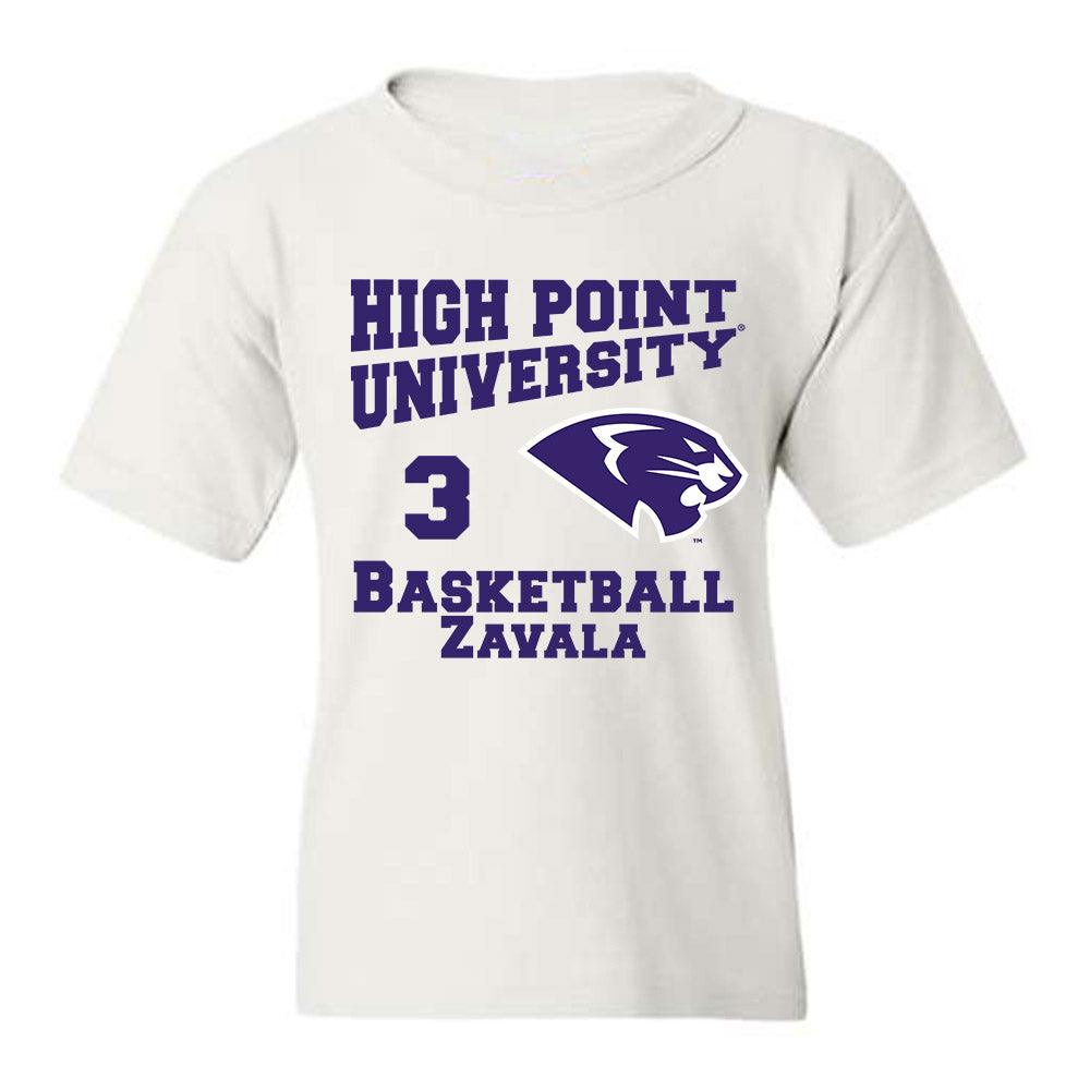 High Point - NCAA Women's Basketball : Nevaeh Zavala - Youth T-Shirt Classic Fashion Shersey