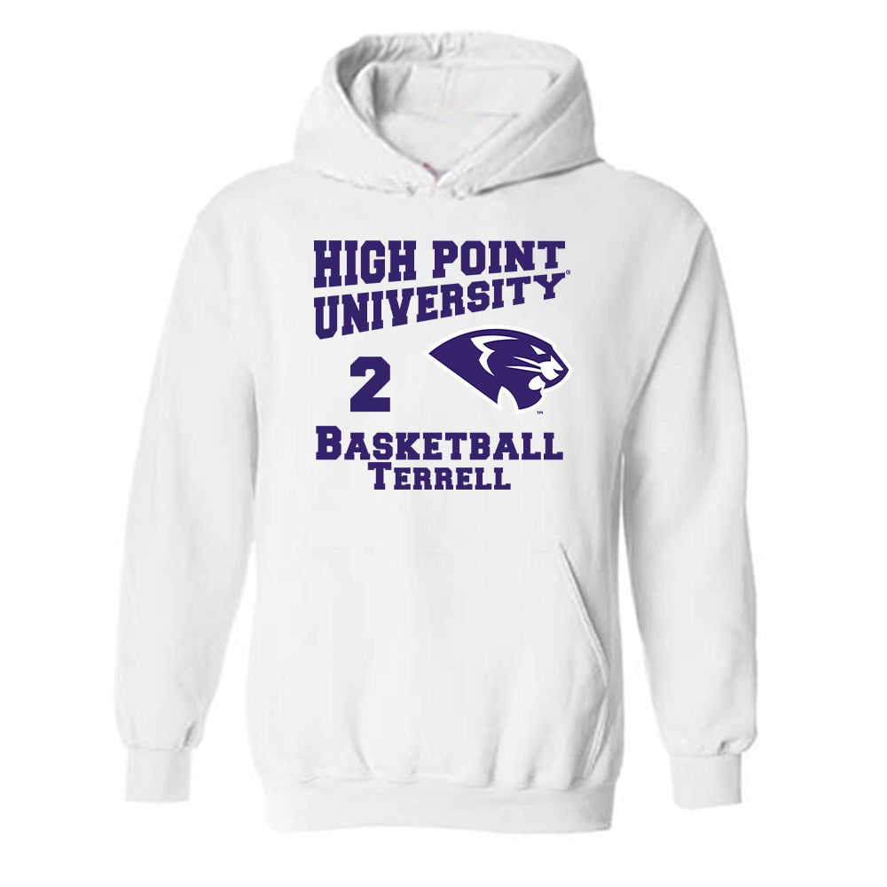 High Point - NCAA Women's Basketball : Nakyah Terrell - Hooded Sweatshirt Classic Fashion Shersey