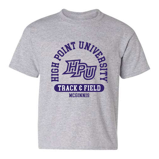 High Point - NCAA Men's Track & Field (Indoor) : Isaac McGinnis - Youth T-Shirt Classic Fashion Shersey