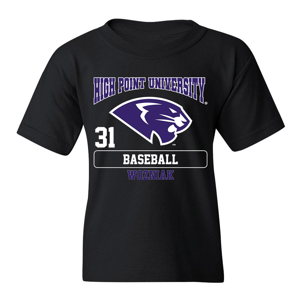 High Point - NCAA Baseball : Brett Wozniak - Youth T-Shirt Classic Fashion Shersey